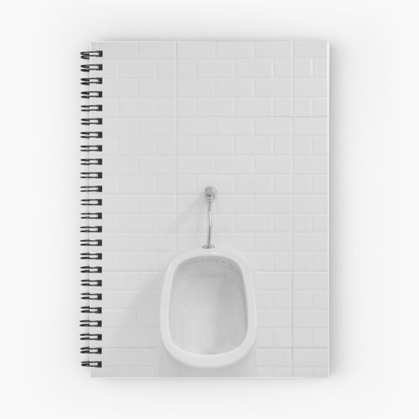 Item preview, Ceramic Bathroom Urinal White Tile Wall designed and sold by Kevin Miller Photography.