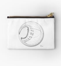 GPS & Solar wind storm Studio Pouch