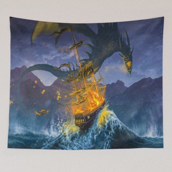 Item preview, fwc 1705 Fantasy Dragon designed and sold by fred chiea.