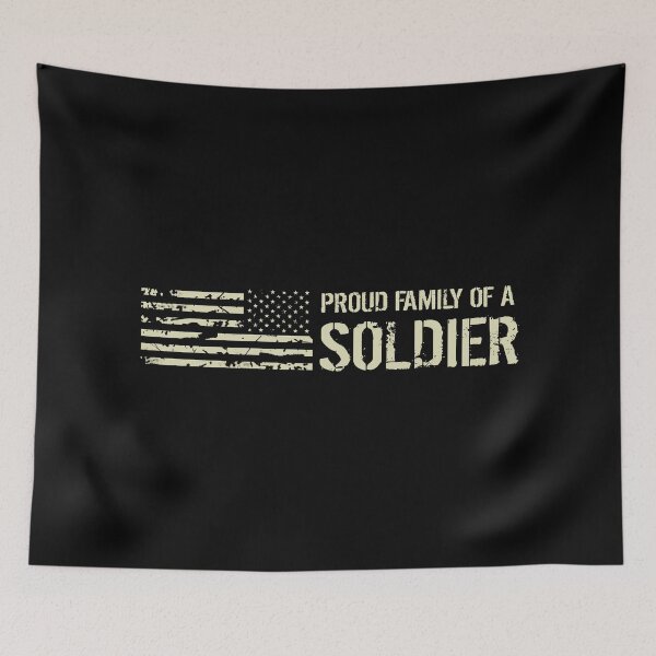 Item preview, Proud Family of a Soldier designed and sold by Jared Davies.
