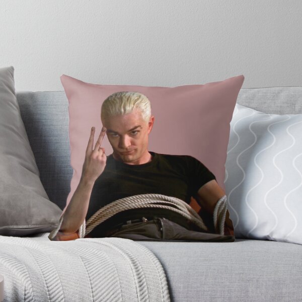 Spike tied up Throw Pillow