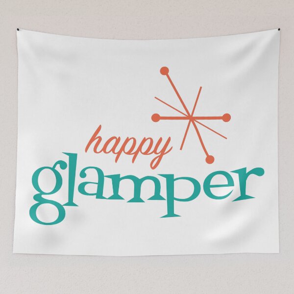 Item preview, happy glamper designed and sold by buchananmab.