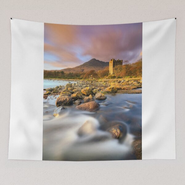 Item preview, Evening light on Moy Castle (Loch Buie) designed and sold by bitm2007.