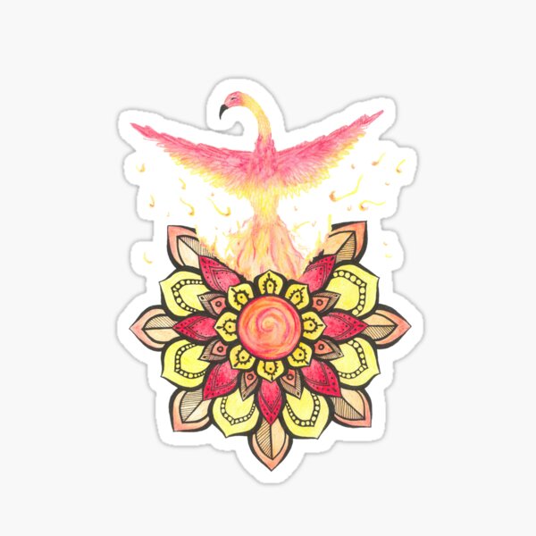 Foenix Mandala Sticker
