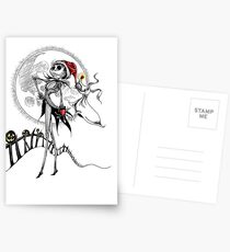 Jack Skellington & Zero Postcards