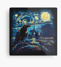Starry Night's Watch Metal Print