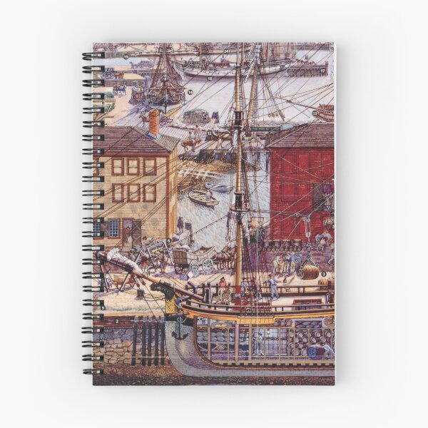 Item preview, Salem Massachusetts Wharves Diagram  designed and sold by BravuraMedia.
