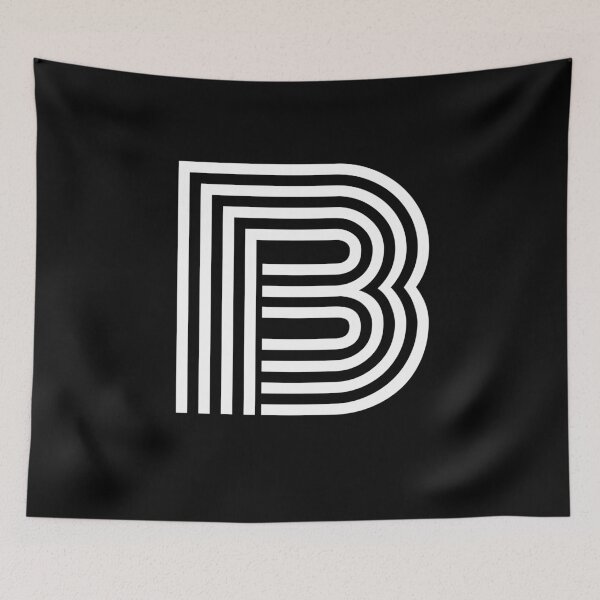 Item preview, Alphabet B (Upppercase letter b), Letter B designed and sold by marosharaf.