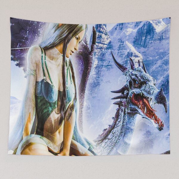 Item preview, fwc 1787 Fantasy   Dragon designed and sold by fred chiea.