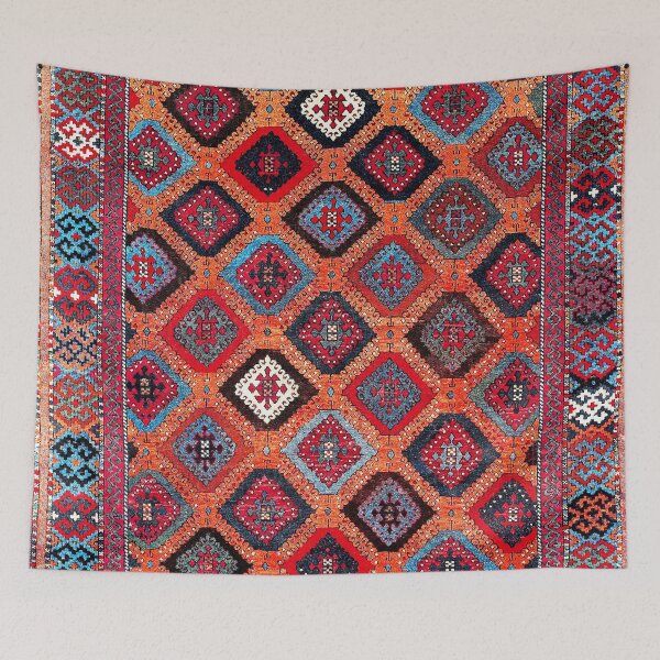 Item preview, Sarkisla Sivas Kurdish Anatolian Rug designed and sold by Vicky Brago-Mitchell®.