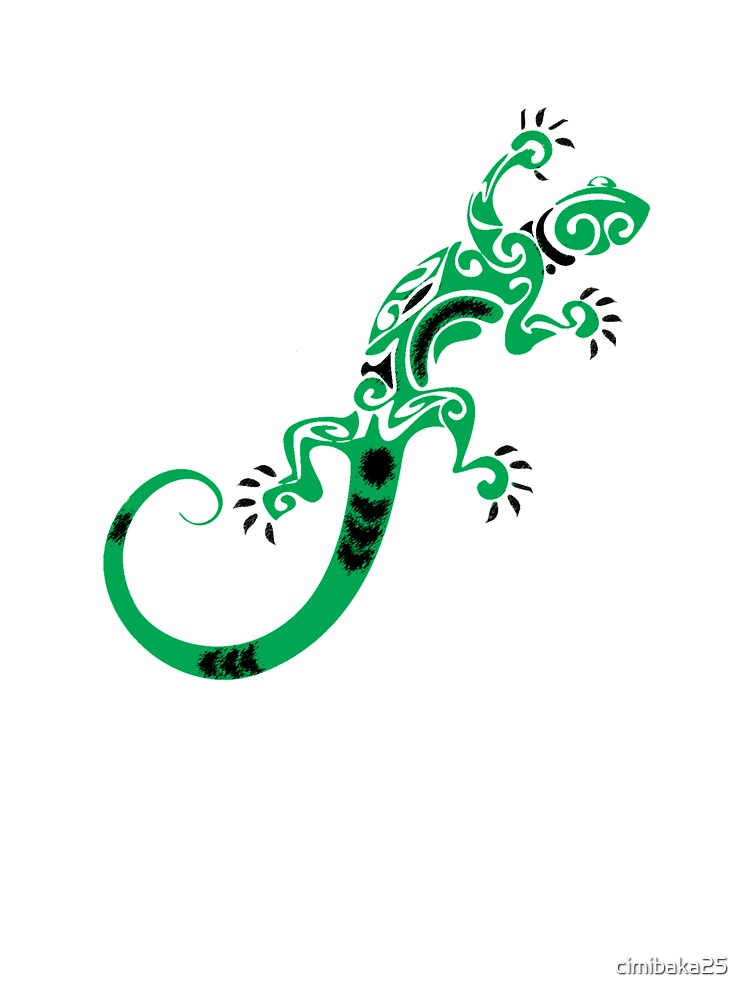 Lizard Tattoo -textured