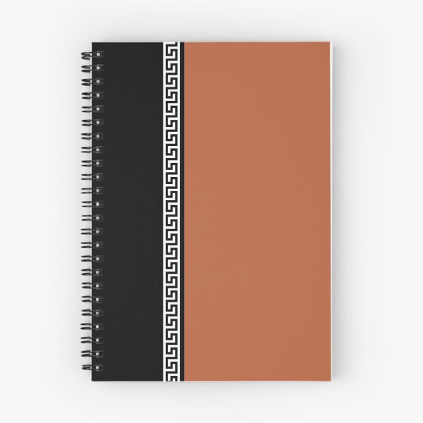 Item preview, Greek Key Verticle - Black and Rust designed and sold by samie831.
