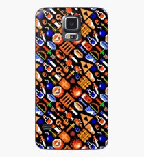 Funda/vinilo para Samsung Galaxy Elementos de la leyenda de Zelda y patrón de armas.