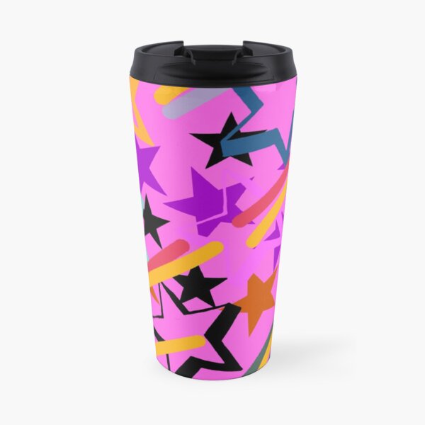PINK STAR Travel Mug