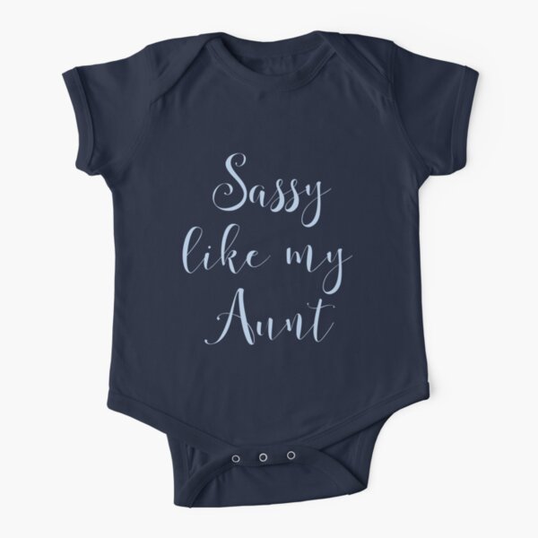 baby boy clothes aunt sayings