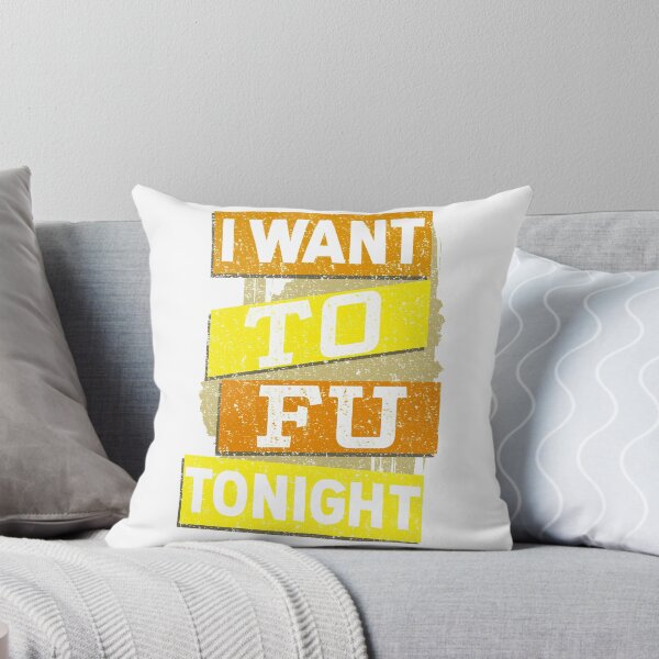 Item preview, I Want Tofu Tonight Funny Vegan & Vegetarian  designed and sold by jcmenezes.