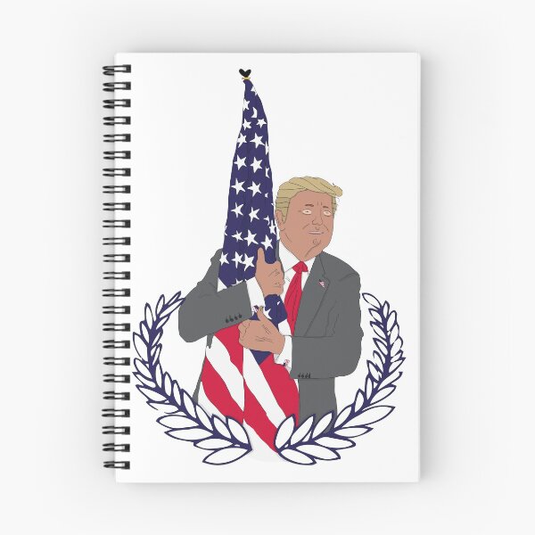 Item preview, Trump Hugs the Flag designed and sold by countercolour.