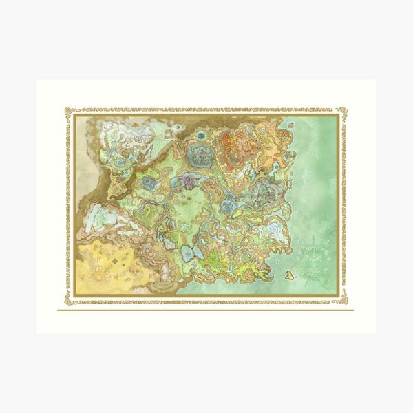 Wild Kingdom of Hyrule Art Print
