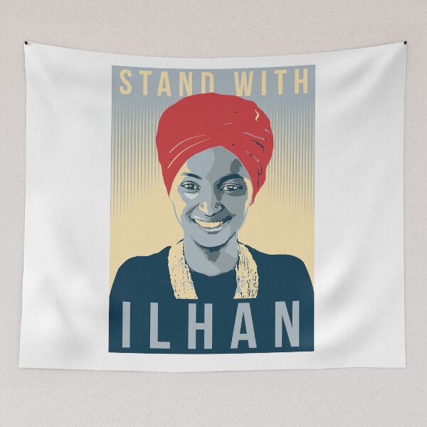 Item preview, Stand With Ilhan Omar designed and sold by radvas.