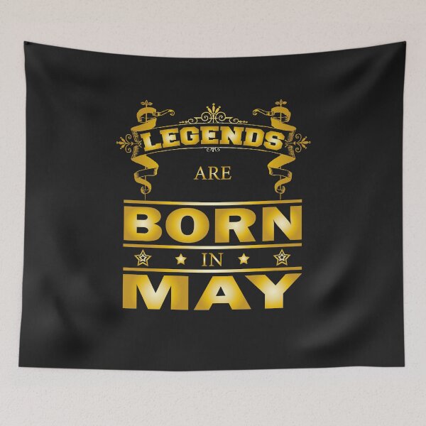 Item preview, Legends are born in May Birthday Gift May designed and sold by dm4design.