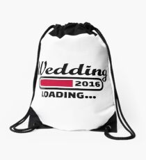 Wedding 2016 Drawstring Bag