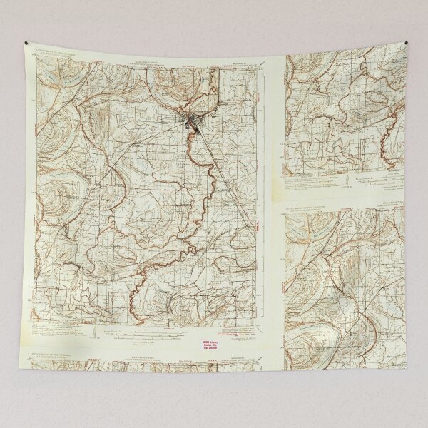 Item preview, USGS TOPO Map Mississippi MS Clarksdale 336844 1935 62500 designed and sold by WetdryvacRBO2.