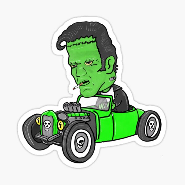 Item preview, Rockabilly Frankenstein designed and sold by Spock Jenkins.