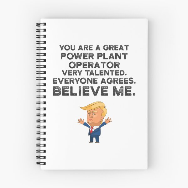 Item preview, Power Plant Operator Funny Trump designed and sold by UneDesigns.