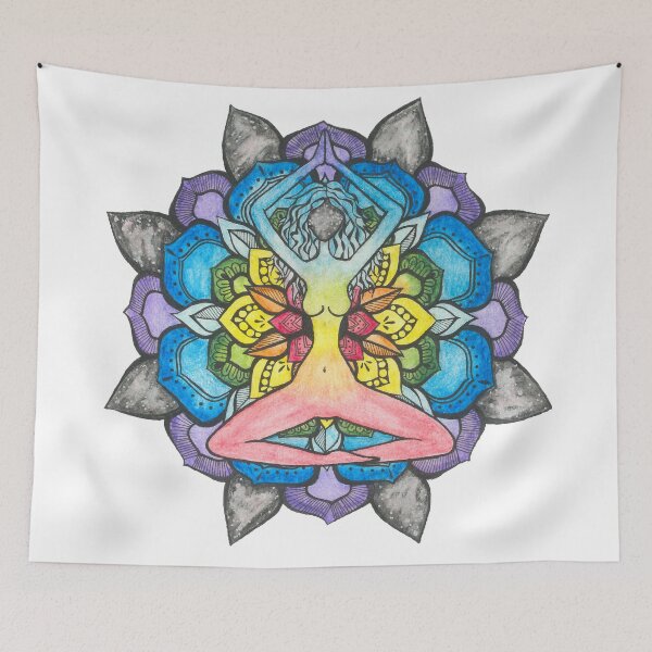 Item preview, Chakra Goddess 2 designed and sold by Foenix-Mandalas.