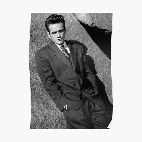 &ldquo;Luke Perry&rdquo; Poster for Sale by guitarlos | Redbubble