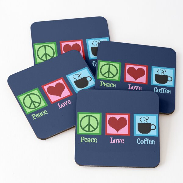Item preview, Peace Love Coffee designed and sold by Epic Love Designs.