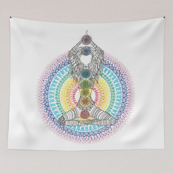 Item preview, Chakra Goddess 1 designed and sold by Foenix-Mandalas.