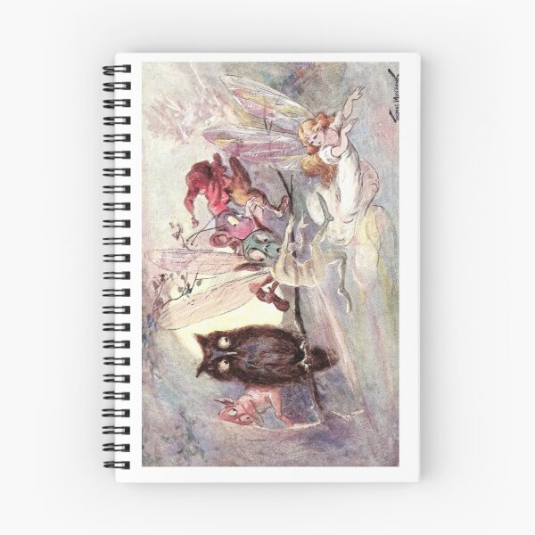 Item preview, A Fairy and her Goblin Friends flee a large Owl by Thomas Maybank designed and sold by neonwulf.