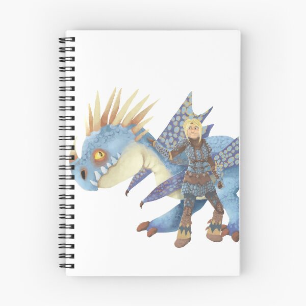Item preview, General Astrid Hofferson & Stormfly the Deadly Nadder designed and sold by scribblefoxx.