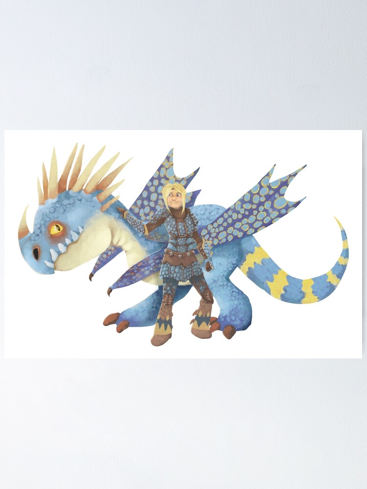 General Astrid Hofferson & Stormfly the Deadly Nadder