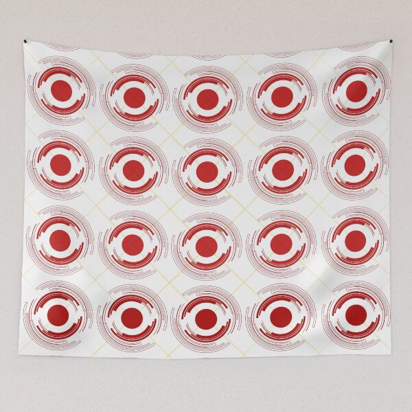 Item preview, Many Circles in Red designed and sold by EmblemThreads.