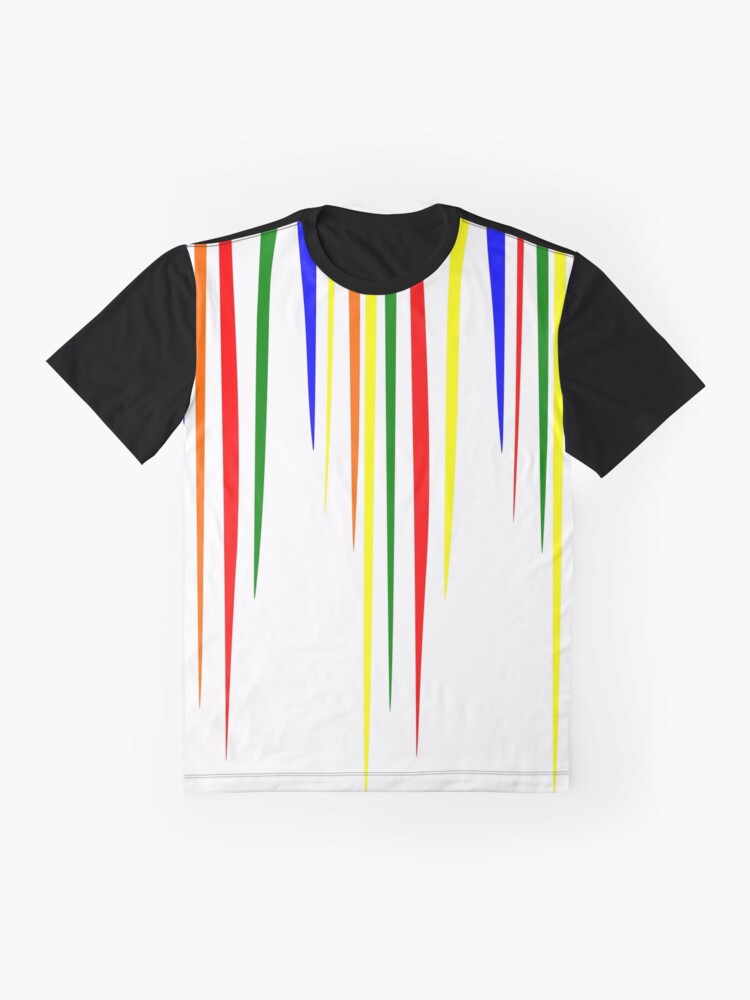 shirts with color drips