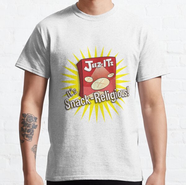Jeez-Its - It's Snack-Religious! Classic T-Shirt