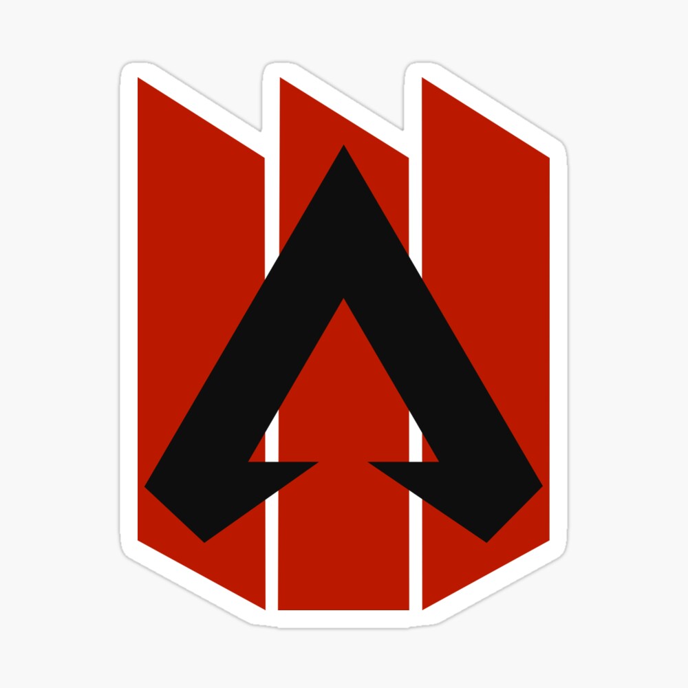 Apex Legends Three Bar Logo Apex Legends Symbol Greeting Card By Surik Redbubble