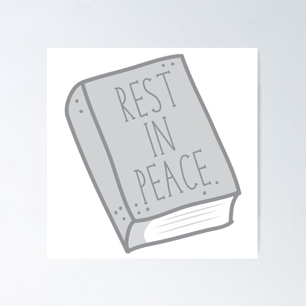 Item preview, Rest in Peace book designed and sold by jazzydevil.