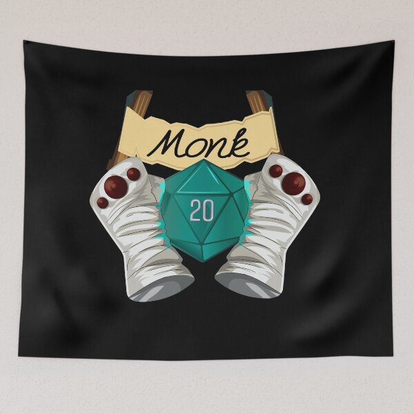 Item preview, Dungeons & Dragons MonkD20 designed and sold by MeepleDesign.