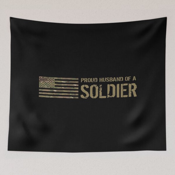 Item preview, Proud Husband of a Soldier designed and sold by Jared Davies.