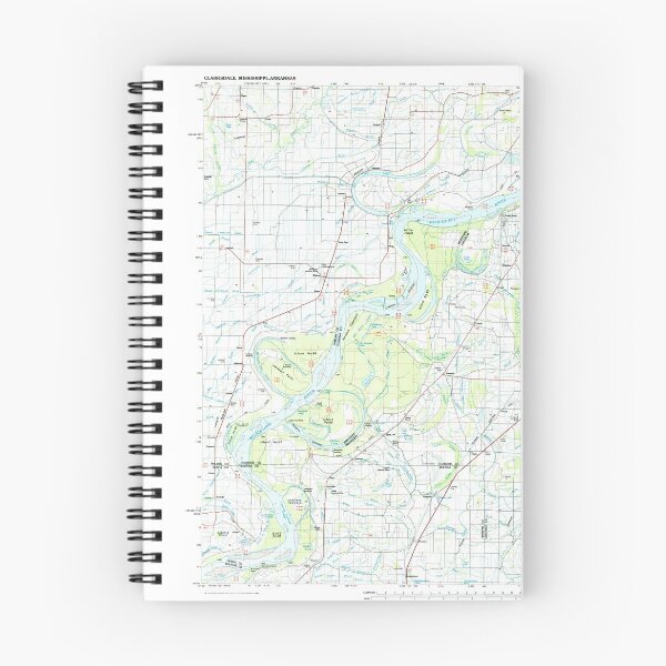 Item preview, USGS TOPO Map Mississippi MS Clarksdale 337200 1984 100000 designed and sold by WetdryvacRBO2.