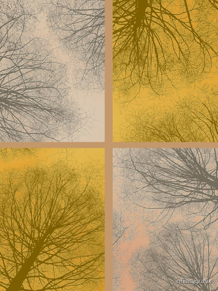 Thumbnail 4 of 4, iPhone Case,  Gold Tree Top Pattern designed and sold by infinitygrafix.