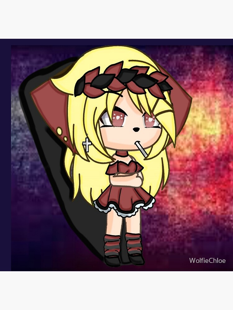 Gacha Life Floor Pillow by WolfieChloe