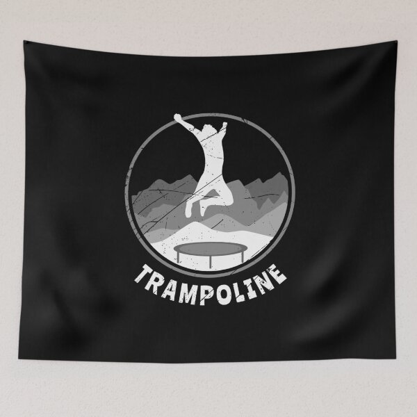 Item preview, Trampoline jumping jump hopping gift sports designed and sold by Franja2.