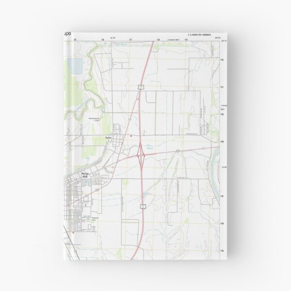 Aperçu de l'œuvre Carte USGS TOPO MS Mississippi Clarksdale 20120329 TM créée et vendue par WetdryvacRBO2.