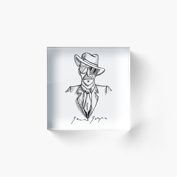 James Joyce's pen Acrylic Block