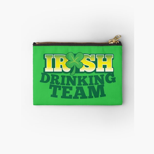 Item preview, IRISH drinking Team with beer pint and Shamrock designed and sold by jazzydevil.