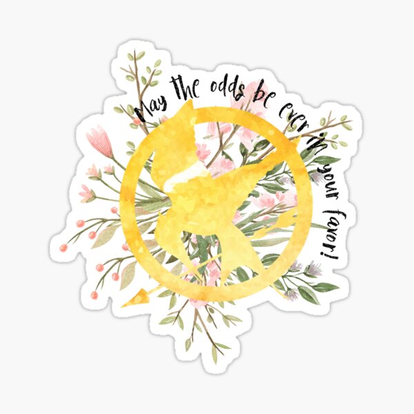 May the Odds Sticker